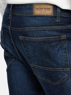 Indicode Herren Jeanshose - INValoy in dark stone denim