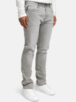 Indicode Herren Jeanshose - INValoy in hellgrau grau