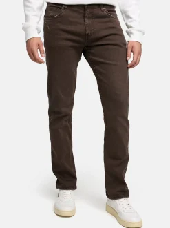 Indicode Herren Jeanshose - INDankos in braun