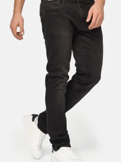 Indicode Herren Jeanshose - Texas in schwarz