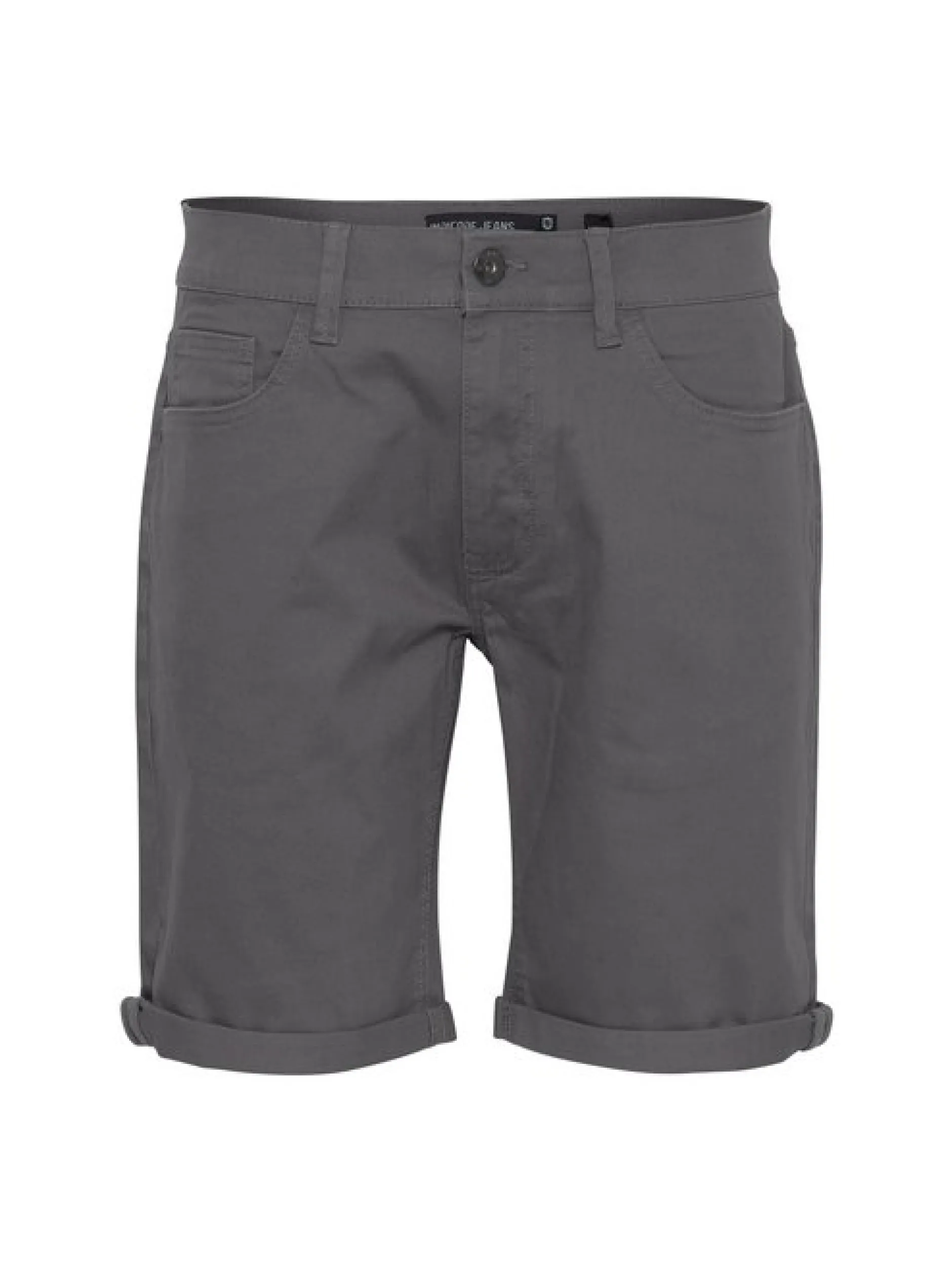 Indicode Herren Jeansshorts - IDPokka in grau