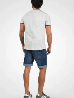 Indicode Herren Jeansshorts - IDQuentin in indigo