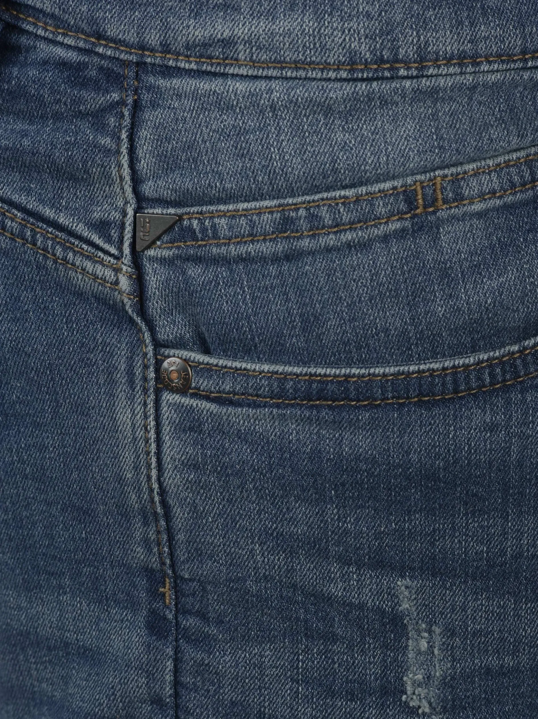 Indicode Herren Jeansshorts - IDQuentin in indigo