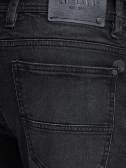 Indicode Herren Jeansshorts - IDQuince in schwarz