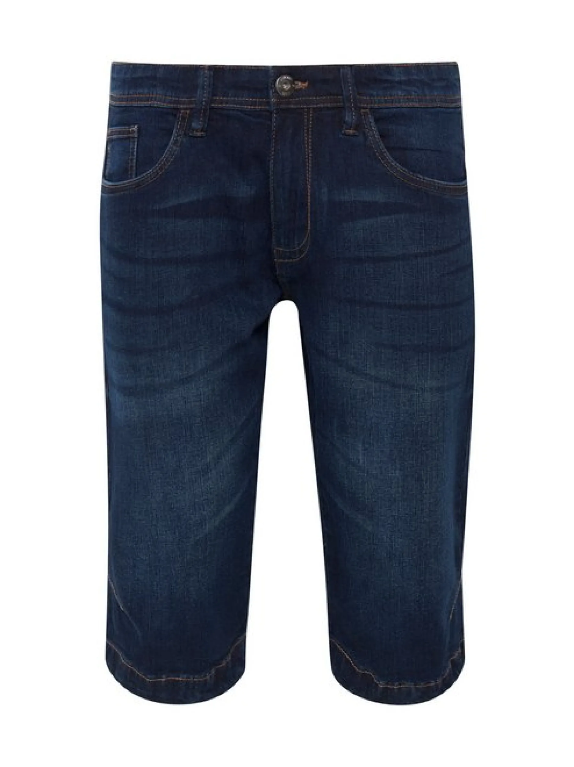 Indicode Herren Jeansshorts - IDQuince in blau