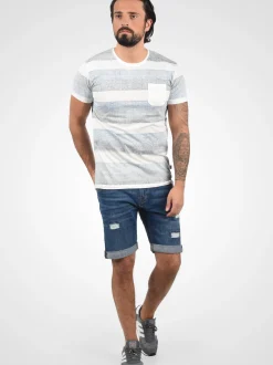 Indicode Herren Jeansshorts - IDHallow in indigo