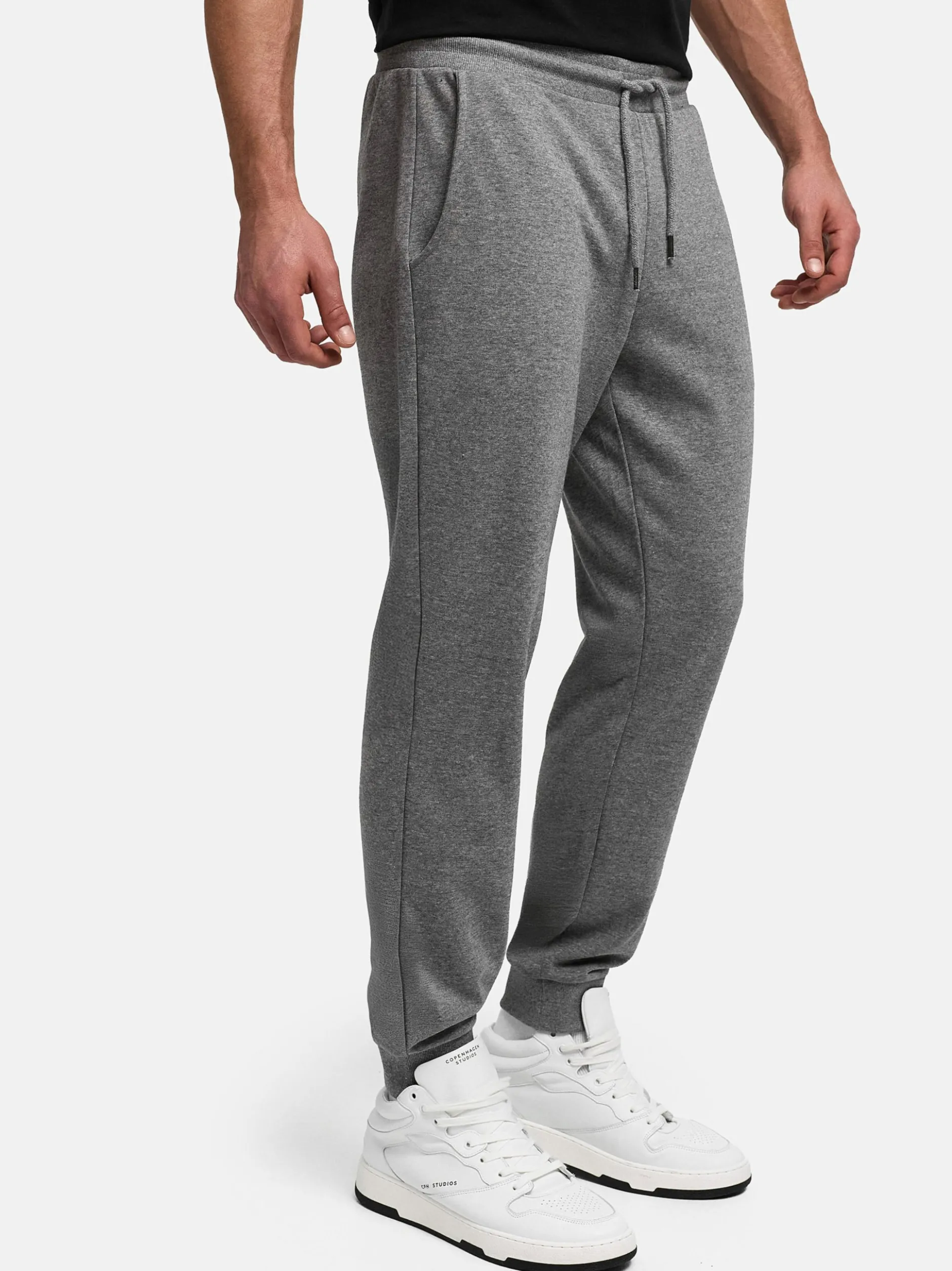 Indicode Herren Jogginghose - Eberline in grau