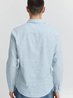 Indicode Herren Langarmhemd - IDHanko in beige