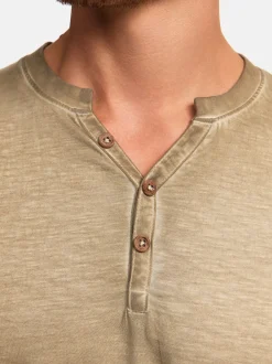 Indicode Herren Langarmshirt - INKilsone in beige