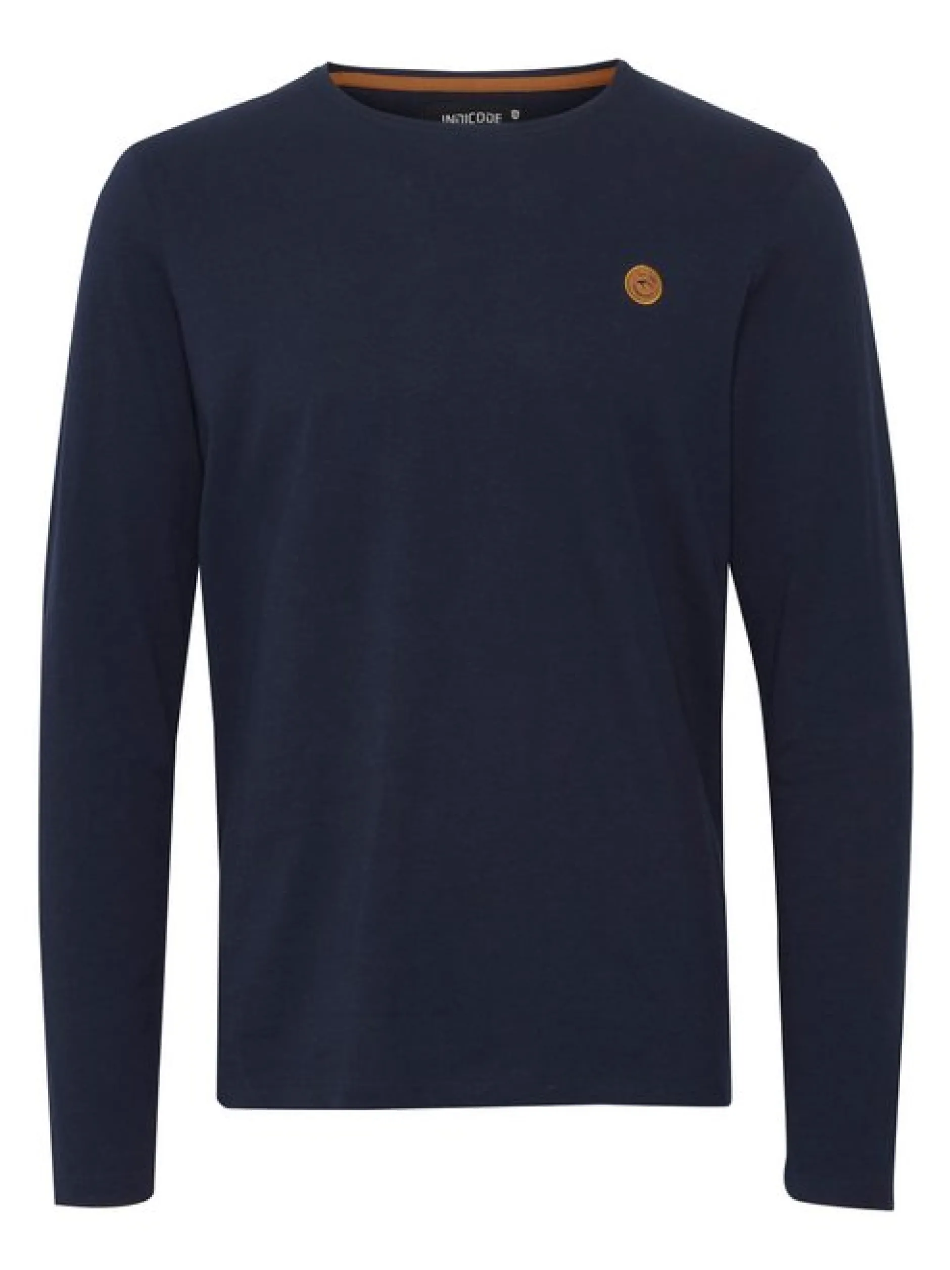 Indicode Herren Langarmshirt - IDPhillo in marine
