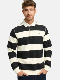 Indicode Herren Langarmshirt - INDinaro in schwarz mehrfarbig