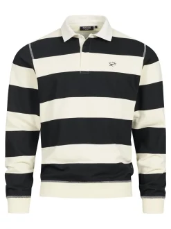 Indicode Herren Langarmshirt - INDinaro in schwarz mehrfarbig