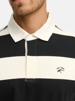 Indicode Herren Langarmshirt - INDinaro in schwarz mehrfarbig
