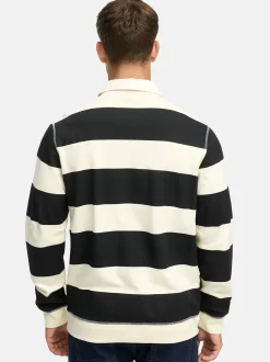Indicode Herren Langarmshirt - INDinaro in schwarz mehrfarbig