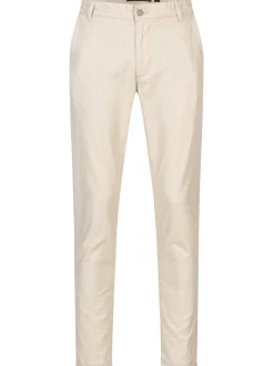 Indicode Herren Leinenhose - Haverfield in beige sand