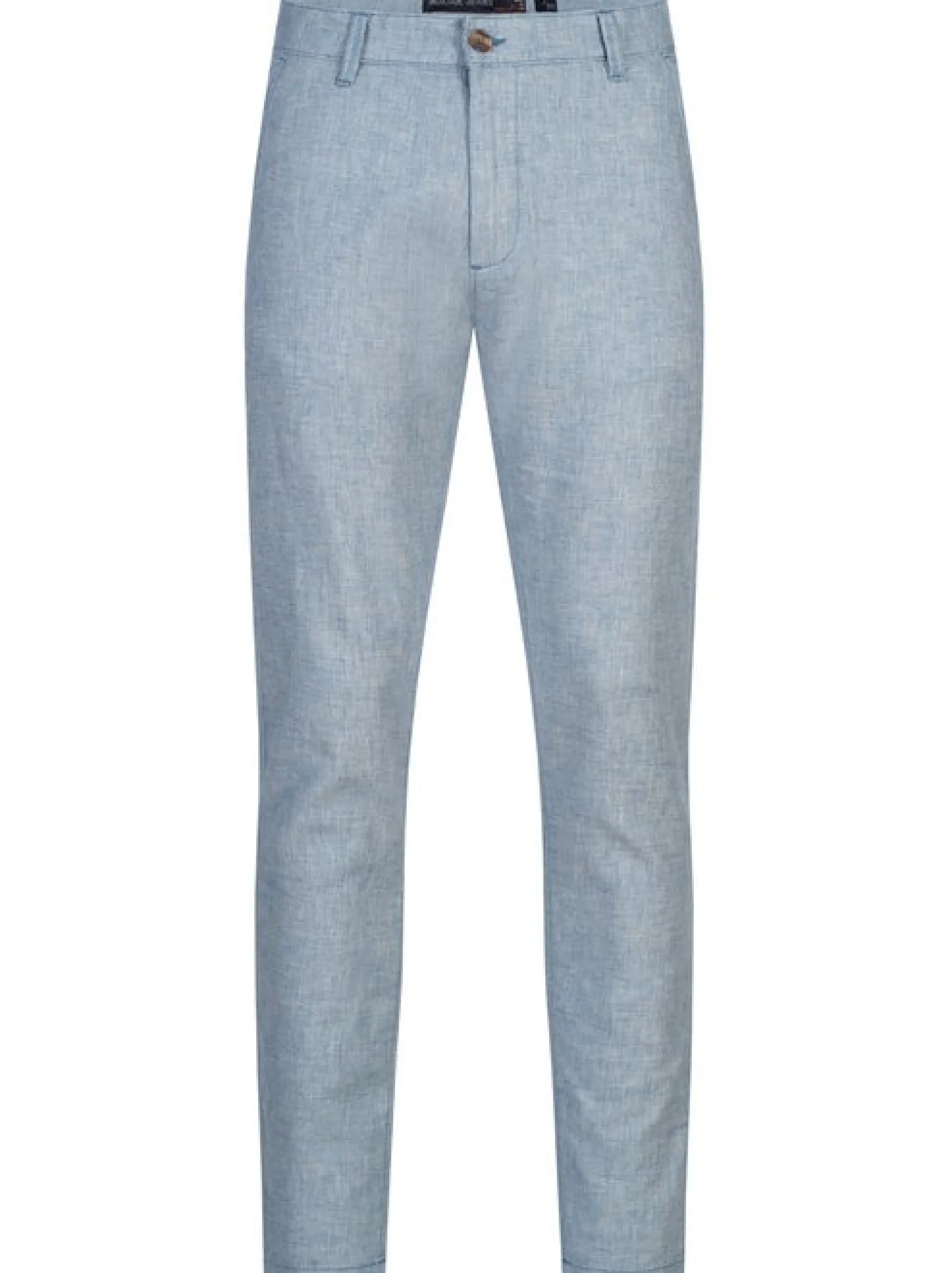 Indicode Herren Leinenhose - INGuy in blau