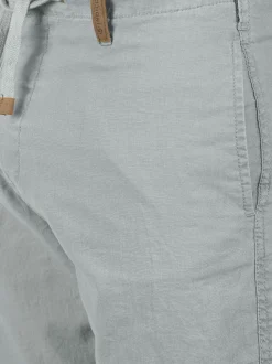 Indicode Herren Leinenhose - IDIves in grau