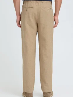 Indicode Herren Leinenhose - IDTropelo in braun