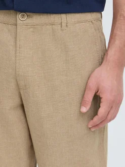 Indicode Herren Leinenhose - IDTropelo in braun