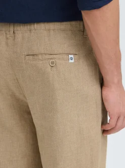 Indicode Herren Leinenhose - IDTropelo in braun