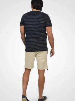 Indicode Herren Leinenshorts - IDMoses in beige