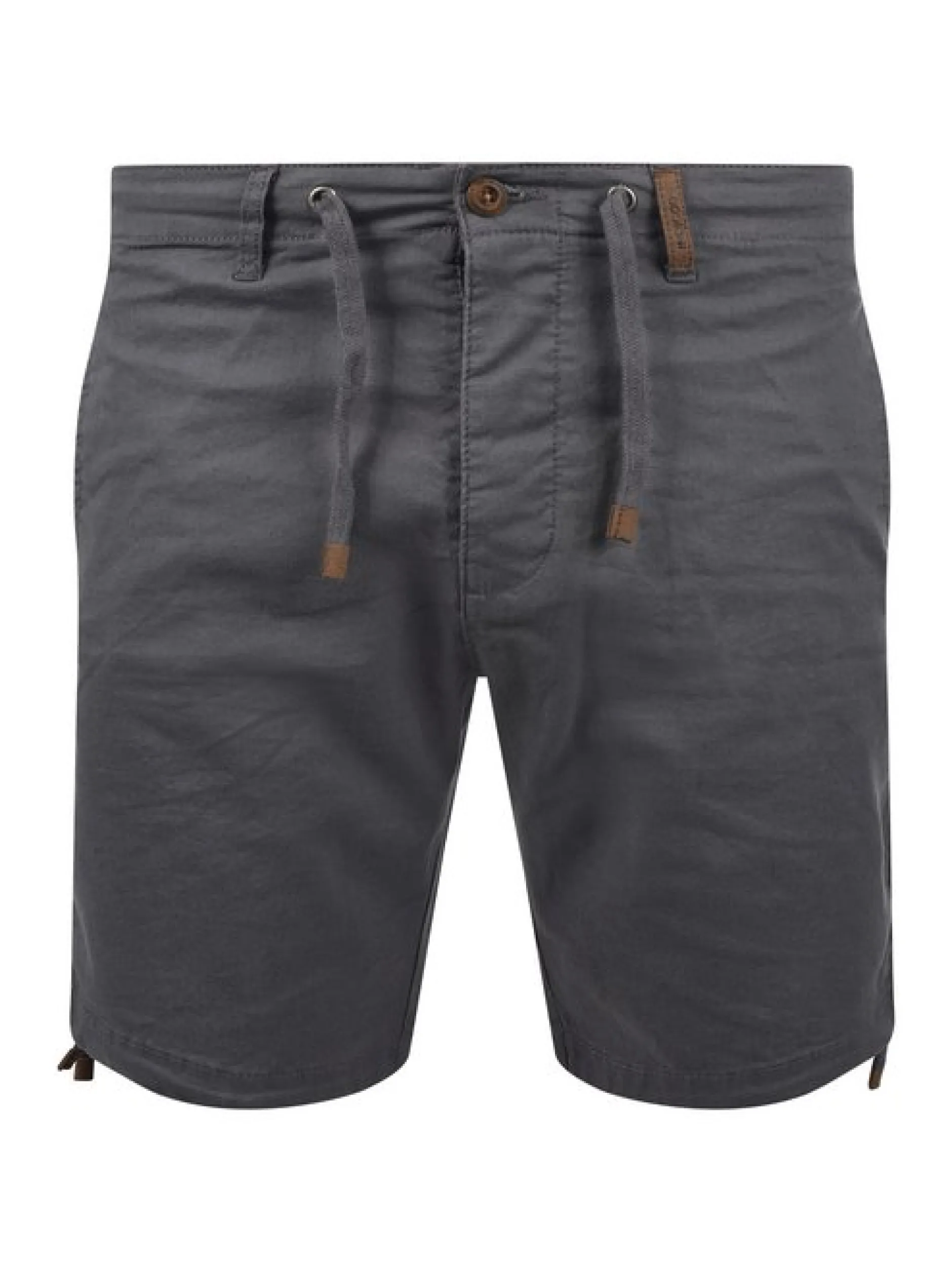 Indicode Herren Leinenshorts - IDMoses in grau