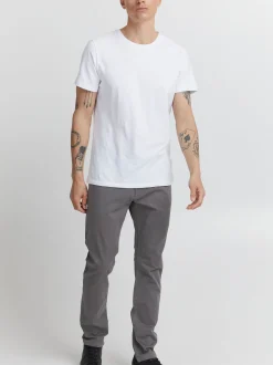 Indicode Herren 5-Pocket-Jeans - IDPokar in grau