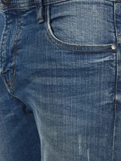 Indicode Herren 5-Pocket-Jeans - IDAldersgate in indigo