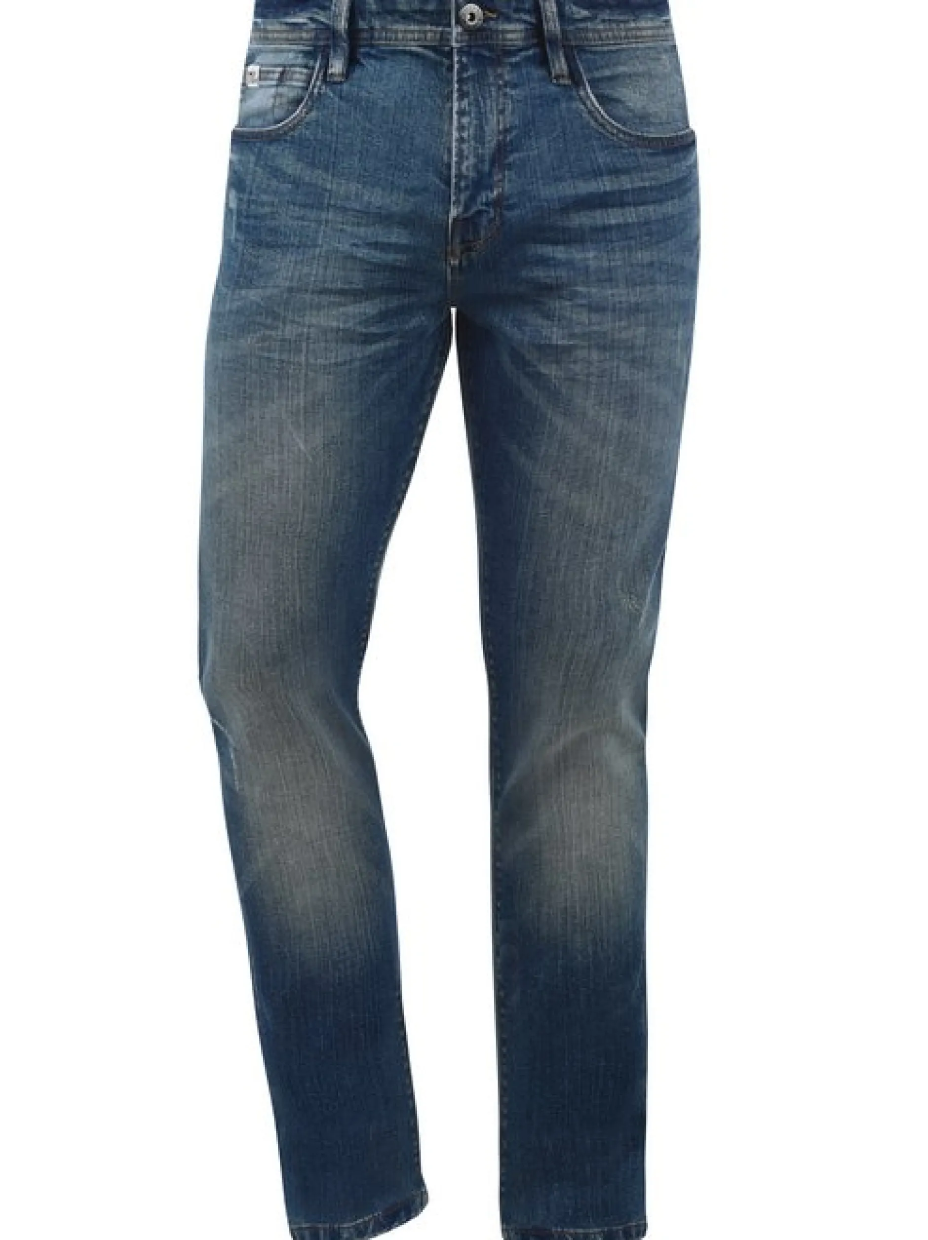 Indicode Herren 5-Pocket-Jeans - IDAldersgate in indigo
