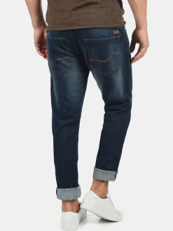 Indicode Herren 5-Pocket-Jeans - IDQuebec in blau