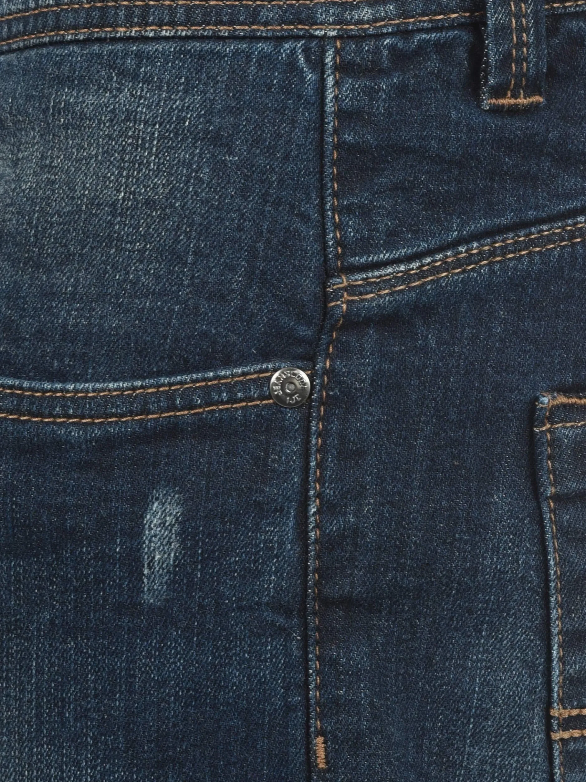 Indicode Herren 5-Pocket-Jeans - IDQuebec in blau