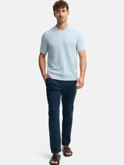 Indicode Herren Poloshirt - INCystem in hellblau blau