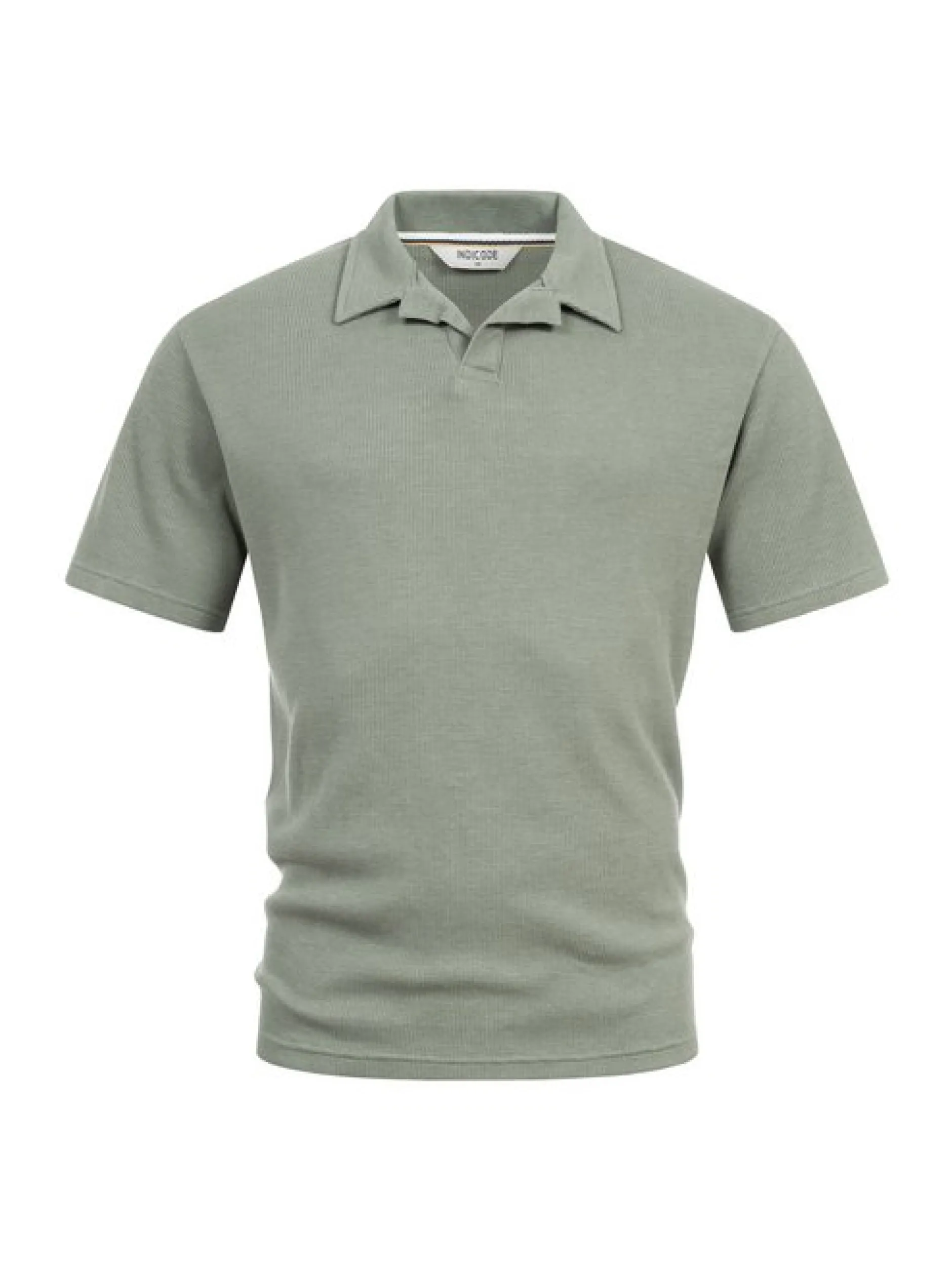 Indicode Herren Poloshirt - INBimmer in schilf