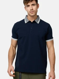 Indicode Herren Poloshirt - INJamie in marine