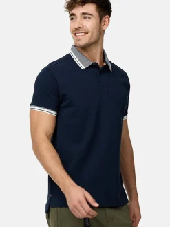 Indicode Herren Poloshirt - INJamie in marine