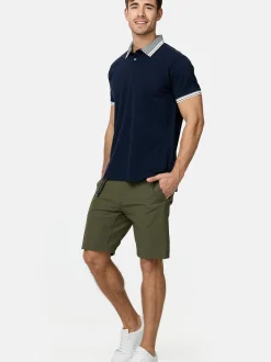 Indicode Herren Poloshirt - INJamie in marine