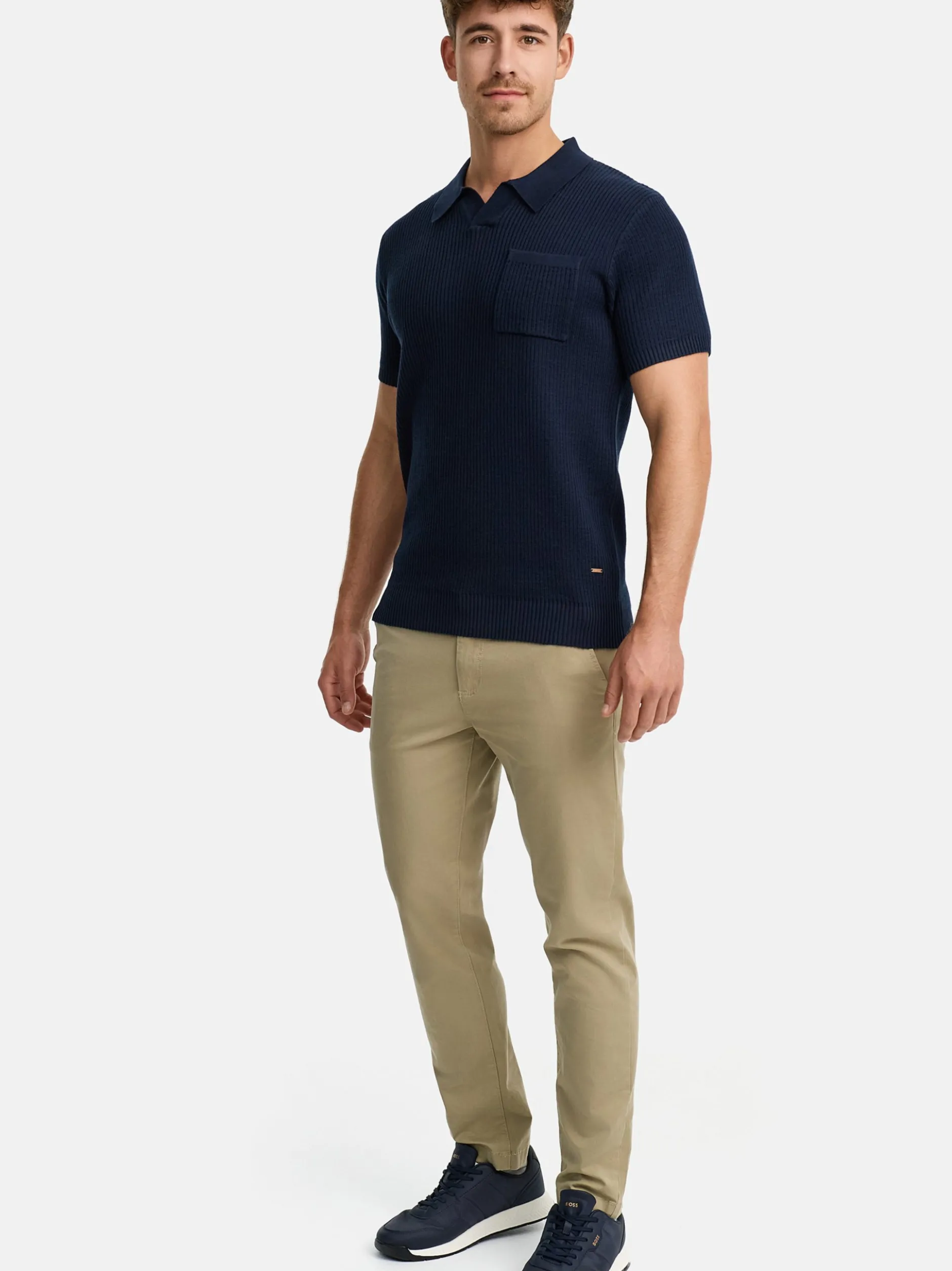 Indicode Herren Poloshirt - INHarlo in marine