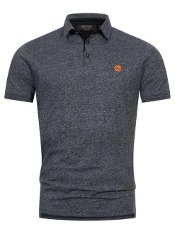 Indicode Herren Poloshirt - INSago in weiß