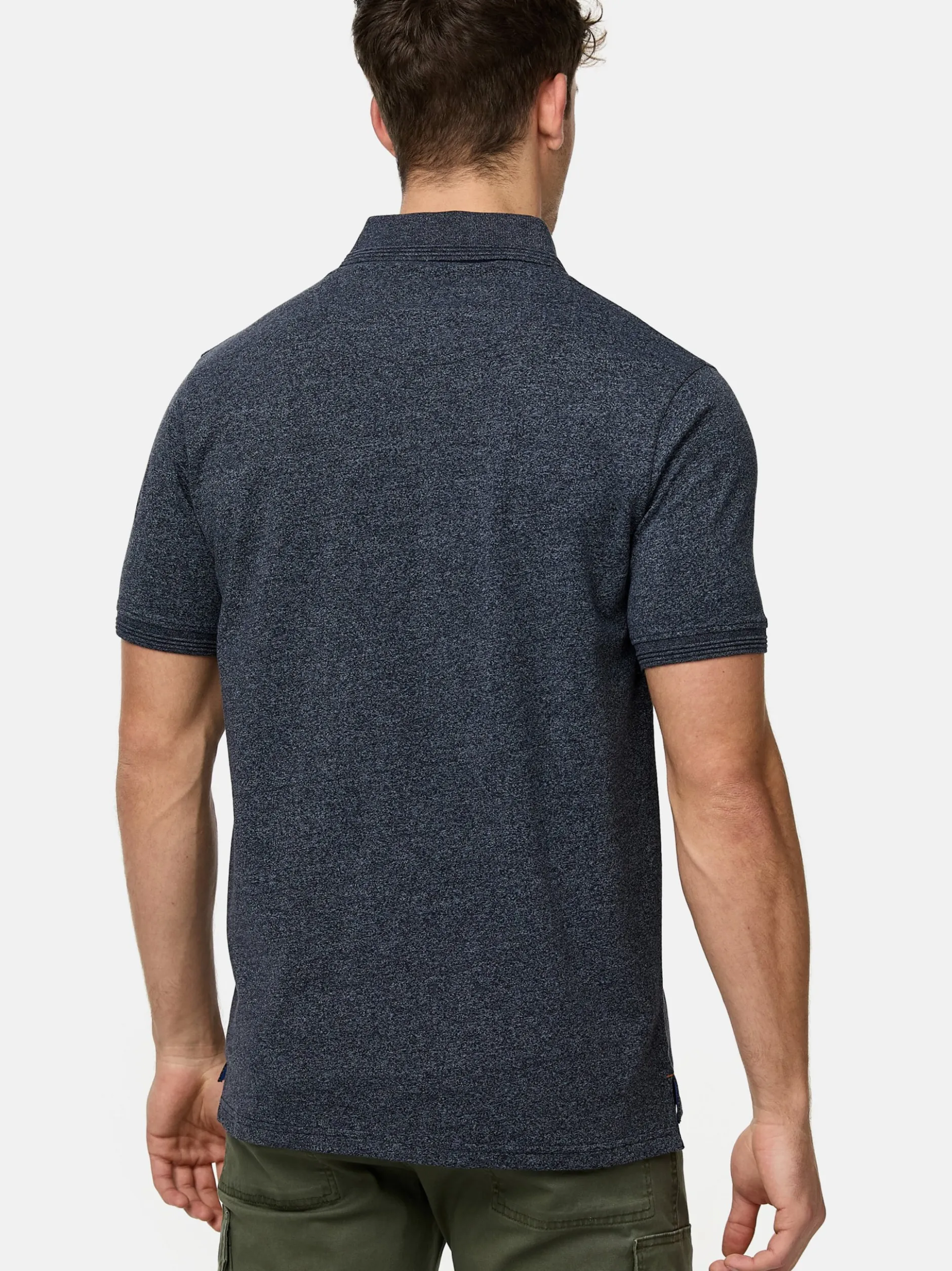 Indicode Herren Poloshirt - INSago in weiß
