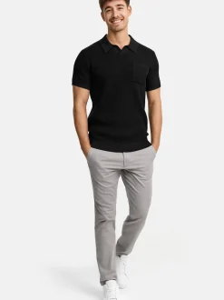 Indicode Herren Poloshirt - INHarlo in schwarz