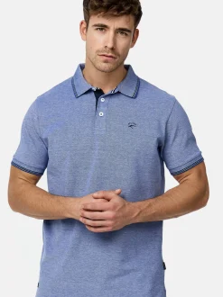 Indicode Herren Poloshirt - INSan Jose in blau