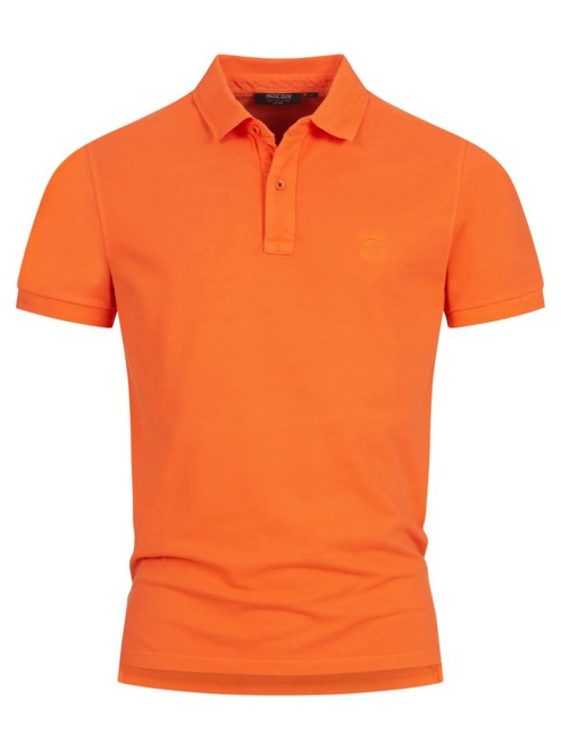 Indicode Herren Poloshirt - INJorah in orange