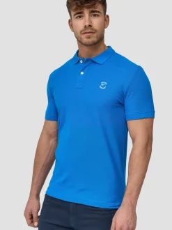 Indicode Herren Poloshirt - Wadim in mint blau
