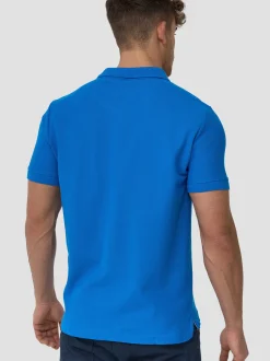 Indicode Herren Poloshirt - Wadim in mint blau