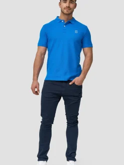 Indicode Herren Poloshirt - Wadim in mint blau