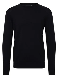 Indicode Herren Rundhalspullover - IDBadan in schwarz