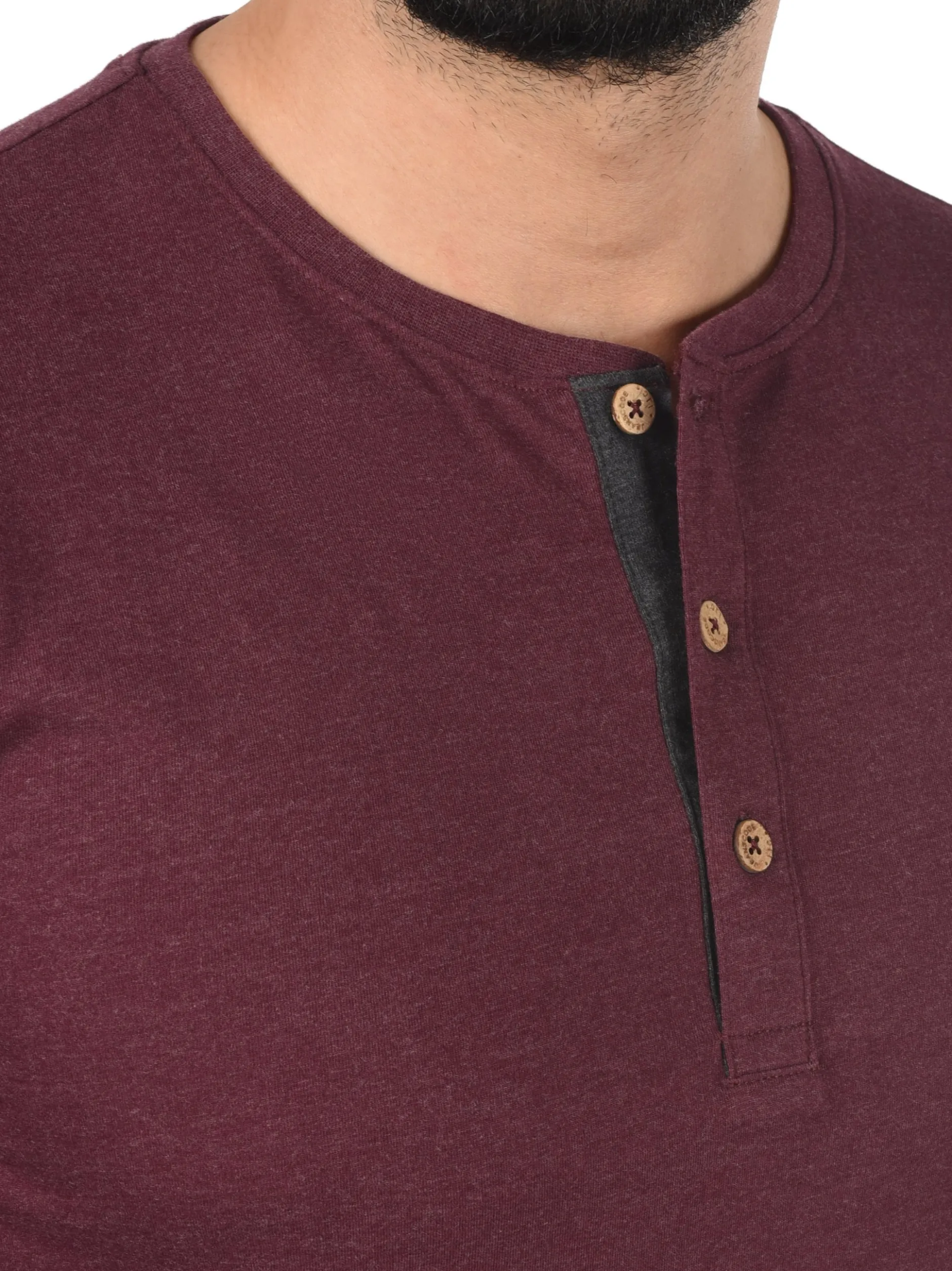 Indicode Herren Rundhalsshirt - IDGifford in rot