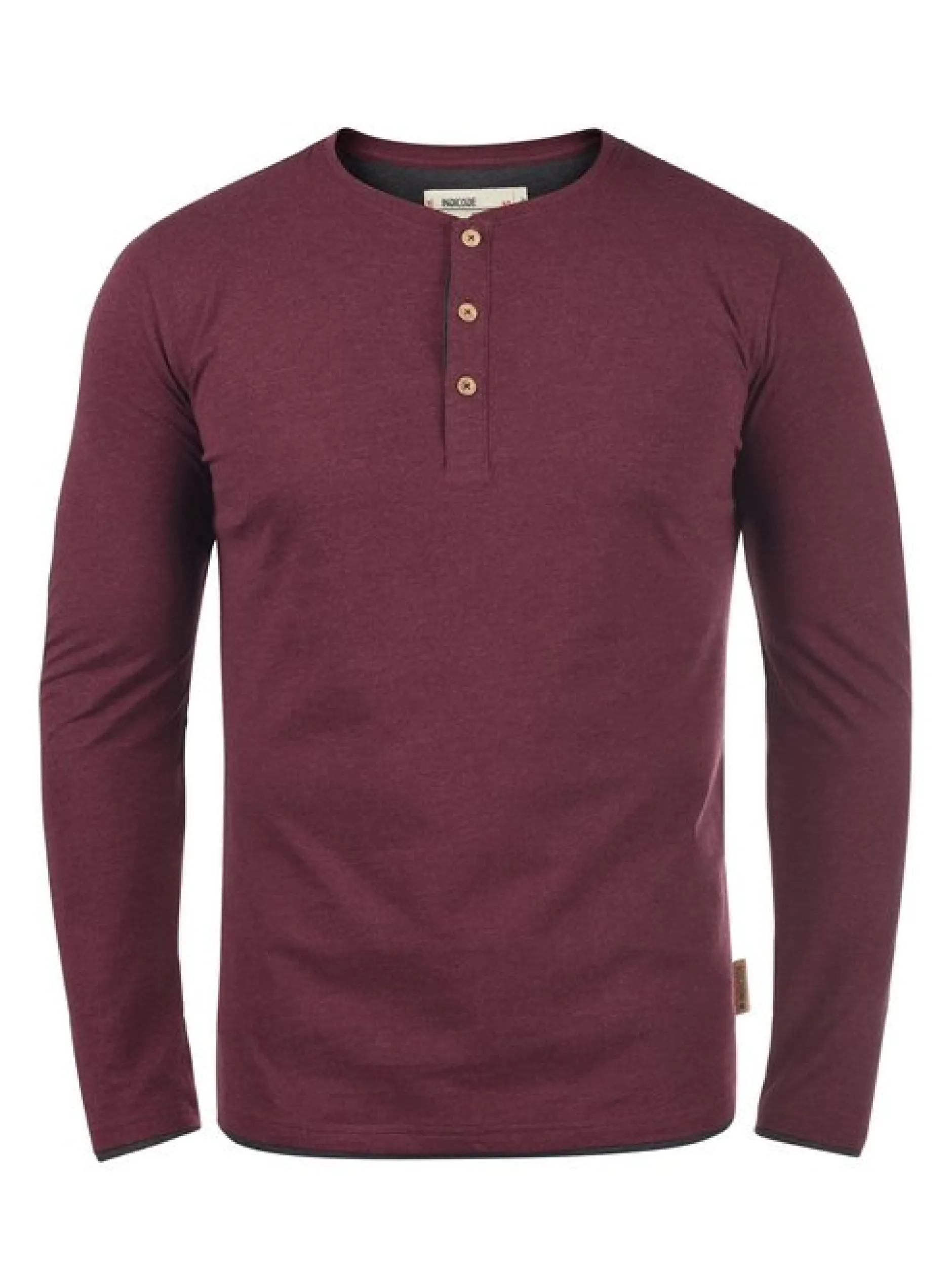 Indicode Herren Rundhalsshirt - IDGifford in rot