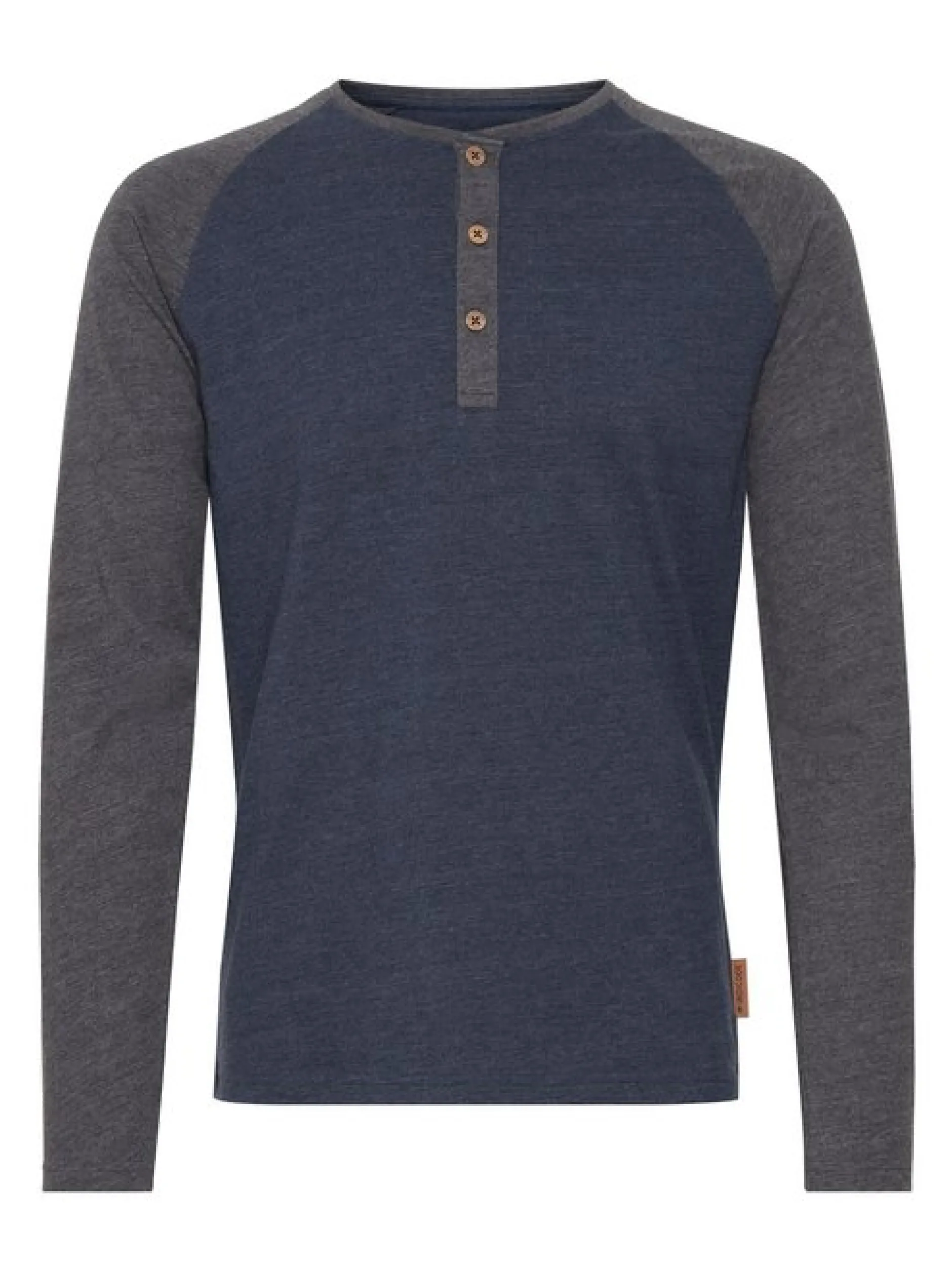 Indicode Herren Rundhalsshirt - IDWinston in blau