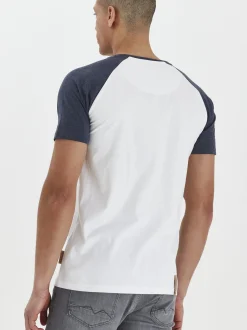 Indicode Herren Rundhalsshirt - IDGresham in weiß